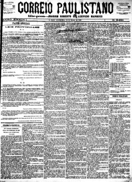 Correio paulistano [jornal], [s/n]. São Paulo-SP, 14 mar. 1888.