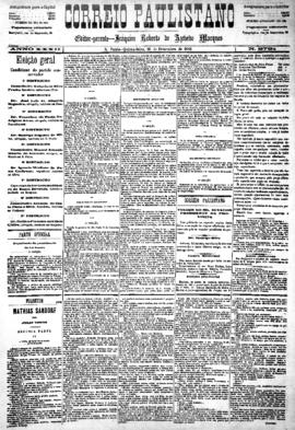 Correio paulistano [jornal], [s/n]. São Paulo-SP, 10 dez. 1885.