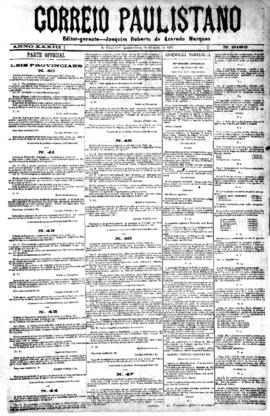 Correio paulistano [jornal], [s/n]. São Paulo-SP, 14 abr. 1887.