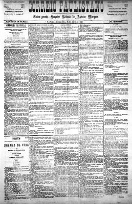 Correio paulistano [jornal], [s/n]. São Paulo-SP, 09 abr. 1885.