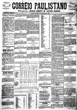 Correio paulistano [jornal], [s/n]. São Paulo-SP, 16 dez. 1888.