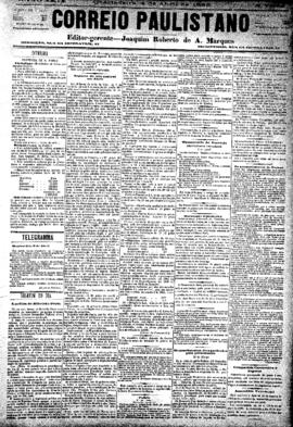 Correio paulistano [jornal], [s/n]. São Paulo-SP, 04 abr. 1883.