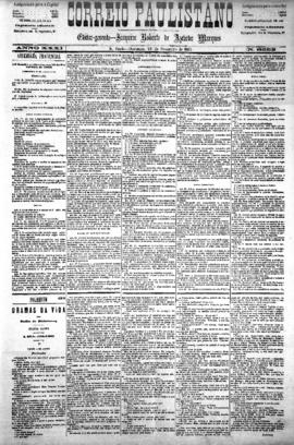 Correio paulistano [jornal], [s/n]. São Paulo-SP, 22 fev. 1885.