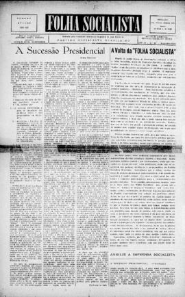Folha socialista [jornal], a. 11, n. 107. São Paulo-SP, dez. 1959.