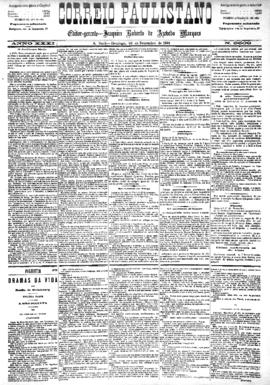 Correio paulistano [jornal], [s/n]. São Paulo-SP, 28 dez. 1884.