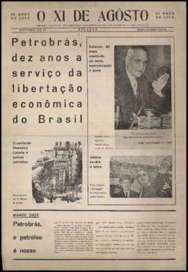 O Onze de Agosto [jornal], [s/n]. São Paulo-SP, out. 1963.