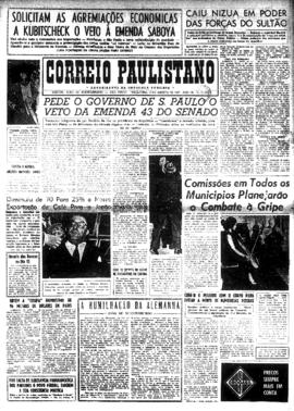 Correio paulistano [jornal], [s/n]. São Paulo-SP, 13 ago. 1957.