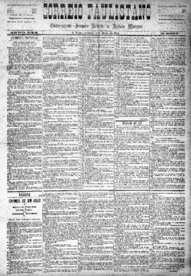 Correio paulistano [jornal], [s/n]. São Paulo-SP, 08 mar. 1884.