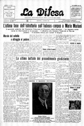 La Difesa [jornal], a. 6, n. 312. São Paulo-SP, 08 jun. 1930.