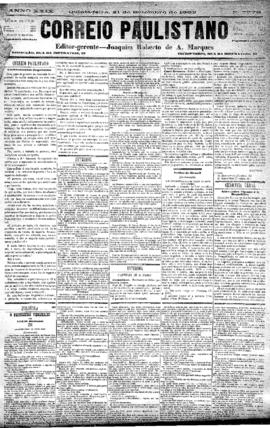 Correio paulistano [jornal], [s/n]. São Paulo-SP, 21 set. 1882.