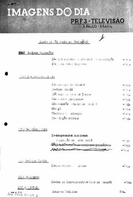 TV Tupi [emissora]. Diário de São Paulo na T.V. [programa]. Roteiro [televisivo], 24 jul. 1959.