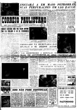 Correio paulistano [jornal], [s/n]. São Paulo-SP, 14 abr. 1957.
