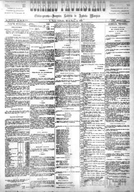 Correio paulistano [jornal], [s/n]. São Paulo-SP, 20 mar. 1886.