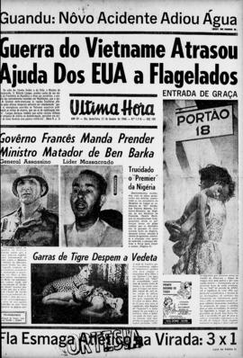 Última Hora [jornal]. Rio de Janeiro-RJ, 21 jan. 1966 [ed. matutina].