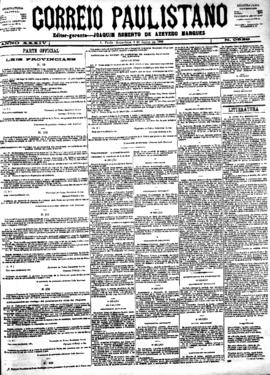 Correio paulistano [jornal], [s/n]. São Paulo-SP, 08 jun. 1888.