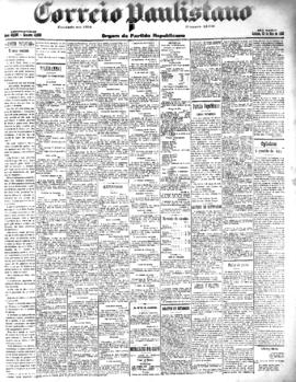 Correio paulistano [jornal], [s/n]. São Paulo-SP, 10 mai. 1902.