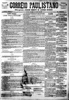 Correio paulistano [jornal], [s/n]. São Paulo-SP, 25 ago. 1888.