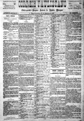 Correio paulistano [jornal], [s/n]. São Paulo-SP, 29 dez. 1885.