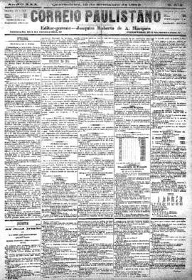 Correio paulistano [jornal], [s/n]. São Paulo-SP, 12 set. 1883.