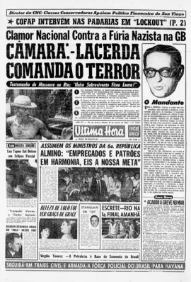 Última Hora [jornal]. Rio de Janeiro-RJ, 26 jan. 1963 [ed. vespertina].