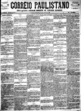 Correio paulistano [jornal], [s/n]. São Paulo-SP, 31 jan. 1888.