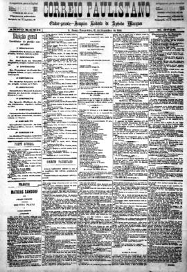 Correio paulistano [jornal], [s/n]. São Paulo-SP, 15 dez. 1885.