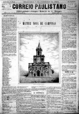 Correio paulistano [jornal], [s/n]. São Paulo-SP, 07 dez. 1883.