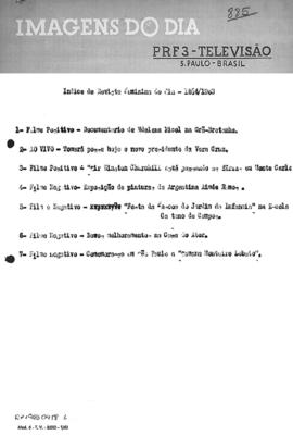 TV Tupi [emissora]. Revista Feminina [programa]. Roteiro [televisivo], 18 abr. 1963.