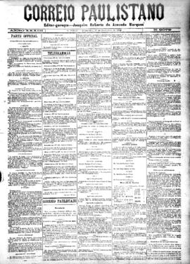 Correio paulistano [jornal], [s/n]. São Paulo-SP, 30 nov. 1886.