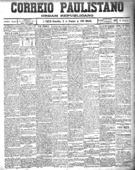 Correio paulistano [jornal], [s/n]. São Paulo-SP, 02 fev. 1897.
