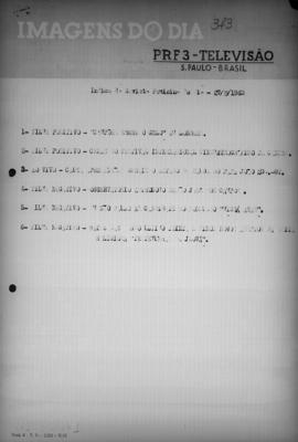 TV Tupi [emissora]. Revista Feminina [programa]. Roteiro [televisivo], 27 mai. 1963.