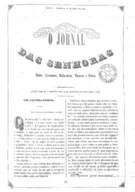 O Jornal das senhoras [jornal], t. 1, [s/n]. Rio de Janeiro-RJ, 16 mai. 1852.