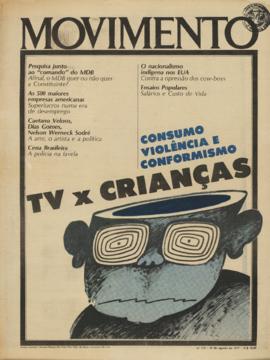 Movimento [jornal], [s/n]. São Paulo-SP, 22 ago. 1977.