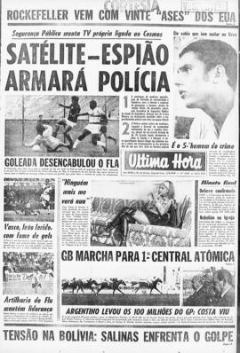 Última Hora [jornal]. Rio de Janeiro-RJ, 05 mai. 1969 [ed. vespertina].