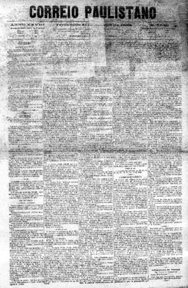 Correio paulistano [jornal], [s/n]. São Paulo-SP, 31 jan. 1882.