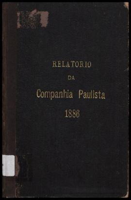 Relatório…, nº 034, 1886. Criador(a): Companhia Paulista de Estradas de Ferro. São Paulo-SP: Typo...