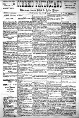 Correio paulistano [jornal], [s/n]. São Paulo-SP, 21 fev. 1885.