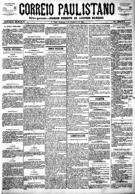 Correio paulistano [jornal], [s/n]. São Paulo-SP, 02 dez. 1888.