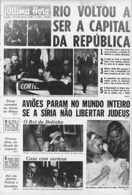Última Hora [jornal]. Rio de Janeiro-RJ, 02 set. 1969 [ed. vespertina].