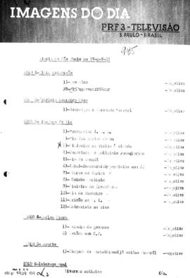 TV Tupi [emissora]. Diário de São Paulo na T.V. [programa]. Roteiro [televisivo], 02 jul. 1959.