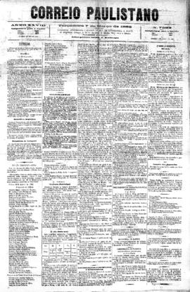 Correio paulistano [jornal], [s/n]. São Paulo-SP, 07 mar. 1882.