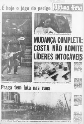 Última Hora [jornal]. Rio de Janeiro-RJ, 21 ago. 1969 [ed. vespertina].