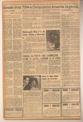 Última Hora [jornal]. Rio de Janeiro-RJ, 24 jun. 1963 [ed. regular].