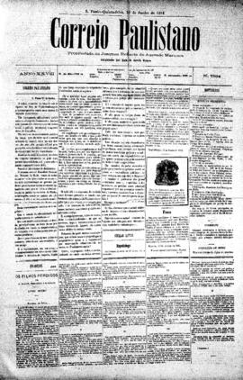 Correio paulistano [jornal], [s/n]. São Paulo-SP, 23 jun. 1881.