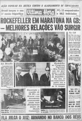 Última Hora [jornal]. Rio de Janeiro-RJ, 18 jun. 1969 [ed. vespertina].