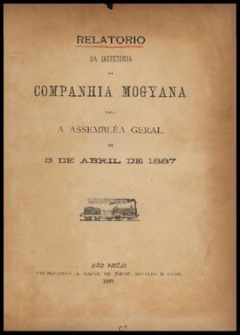 Relatório…, [nº 028], 2º sem. 1886. Criador(a): Companhia Mogiana de Estradas de Ferro. São Paulo...