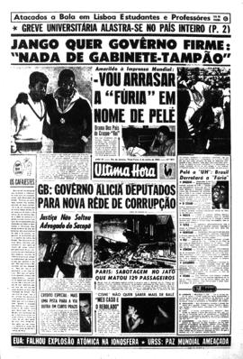 Última Hora [jornal]. Rio de Janeiro-RJ, 05 jun. 1962 [ed. matutina].