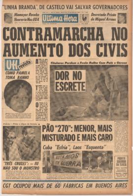 Última Hora [jornal]. Rio de Janeiro-RJ, 22 mai. 1964 [ed. regular].