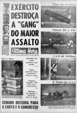 Última Hora [jornal]. Rio de Janeiro-RJ, 06 ago. 1969 [ed. vespertina].