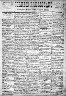 Correio paulistano [jornal], [s/n]. São Paulo-SP, 04 mai. 1884.